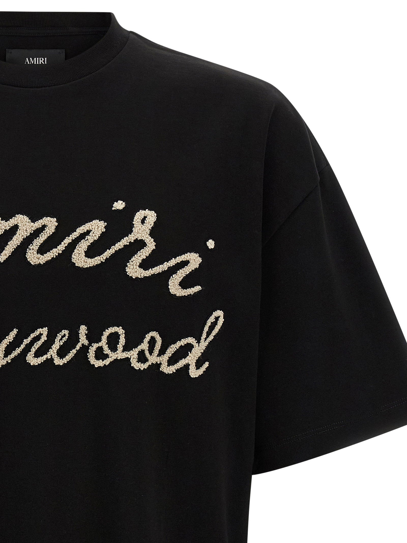 Amiri Hollywood T-shirt — Black, view 3