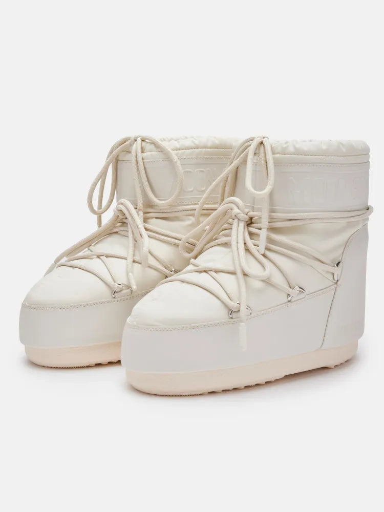 Moon Boot Boots — Cream, view 4