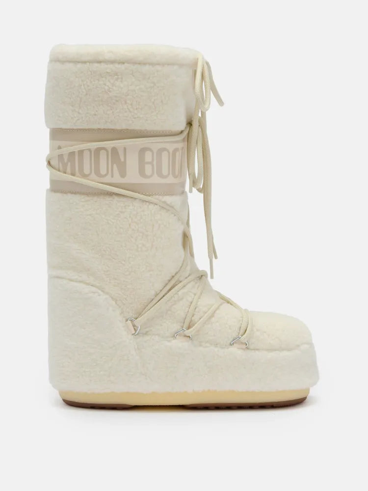 Moon Boot H26 Boot — Ecru by Moon Boot
