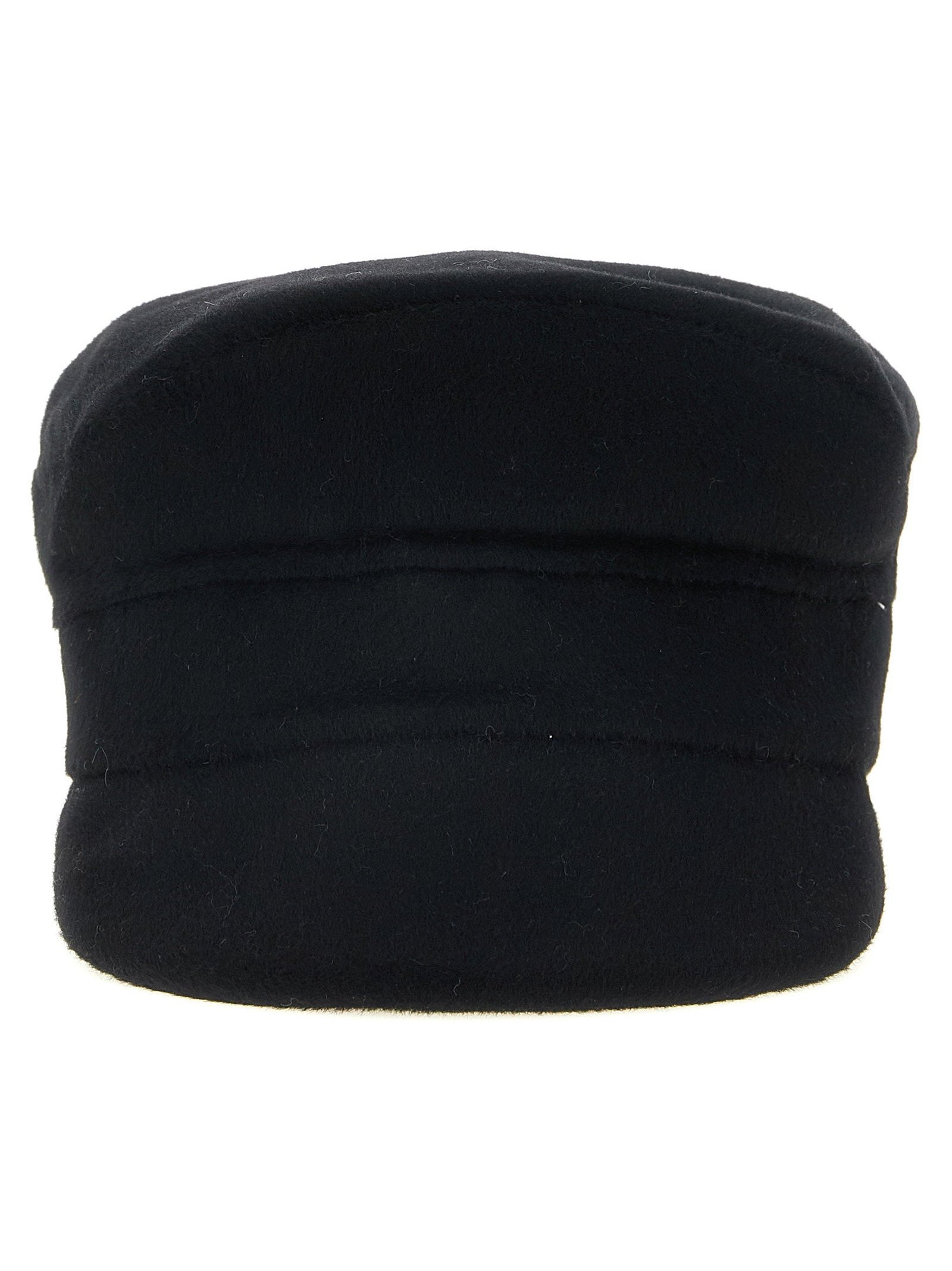 P.A.R.O.S.H. Beanie — Black by Parosh