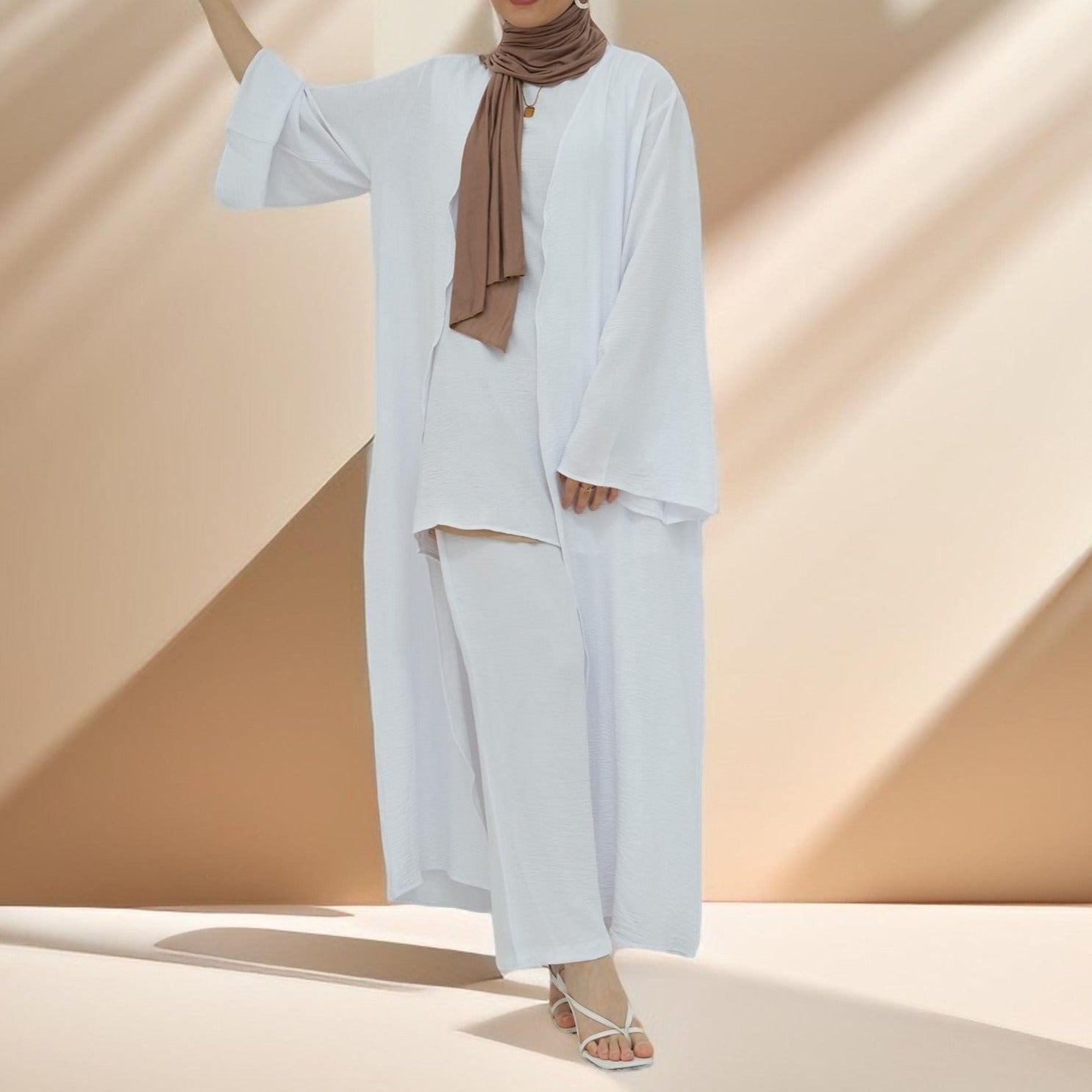 Comfy Cover-Up 3 PC Abaya Set, view 8