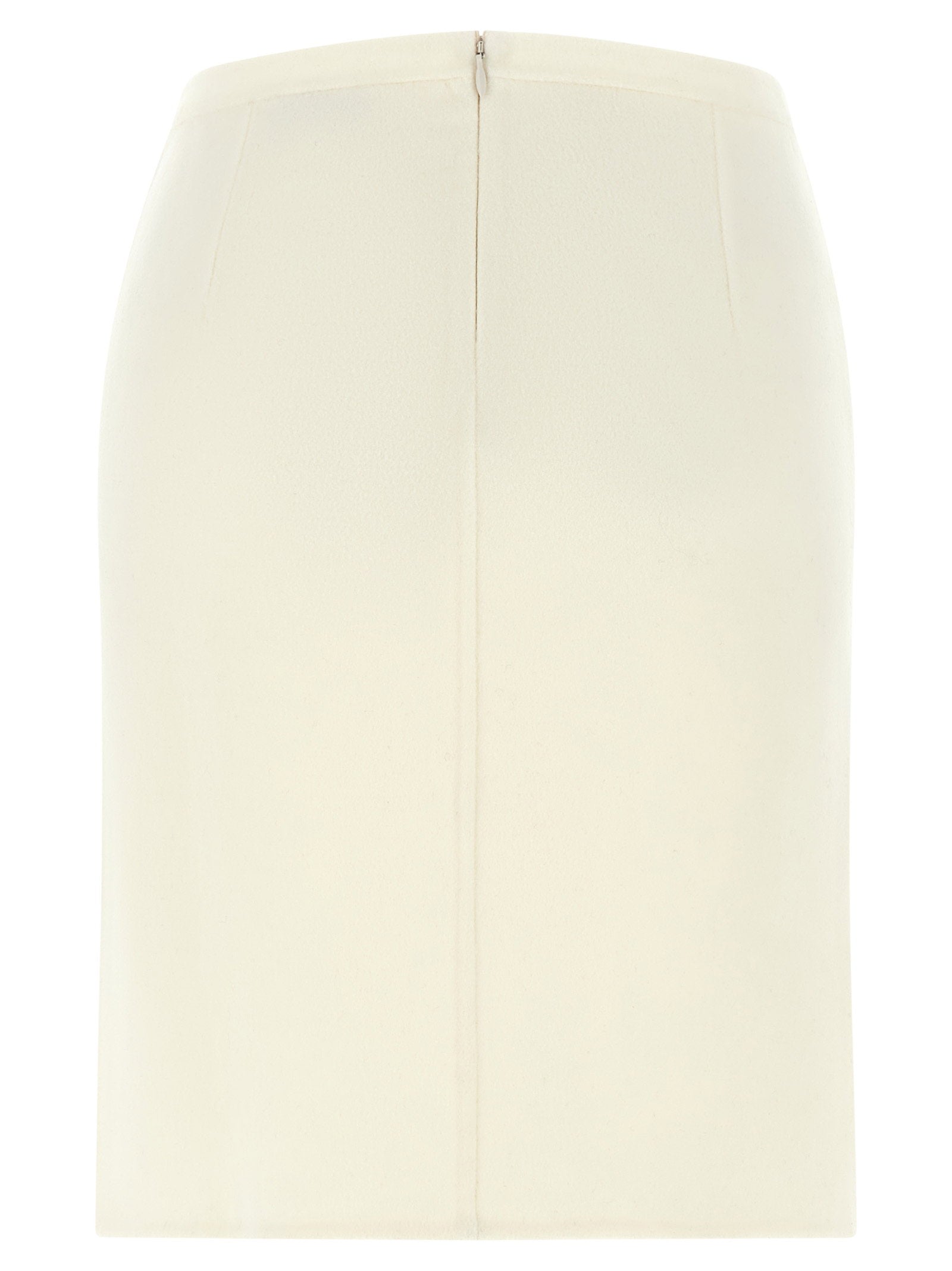 Loulou De Saison Judy Midi Skirt — Ivory, view 2