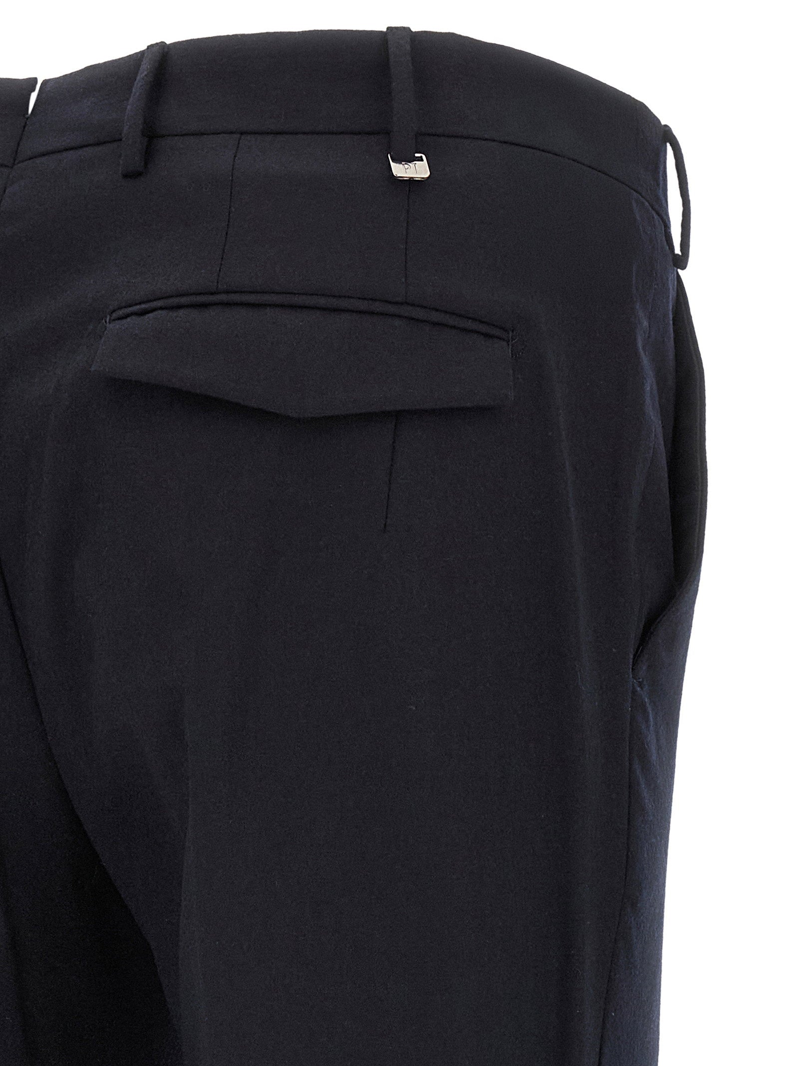 Pt Torino Trousers — Navy, view 4