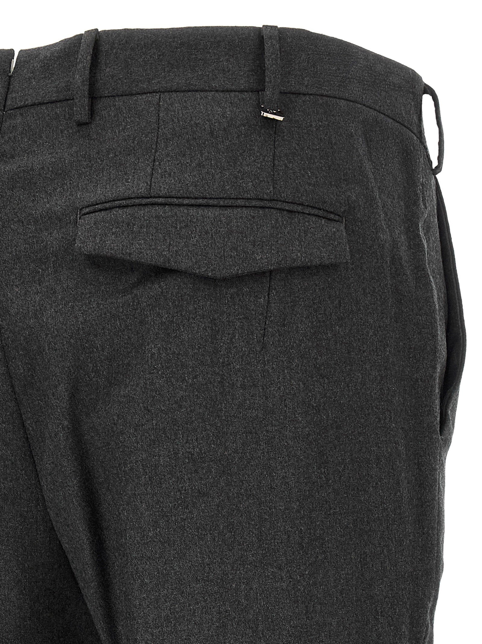 Pt Torino Master Trousers — Charcoal, view 4