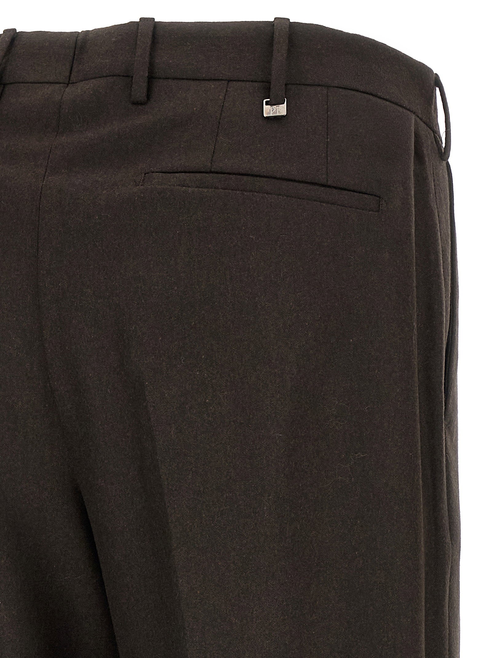 Pt Torino Samuel Trousers — Brown, view 4