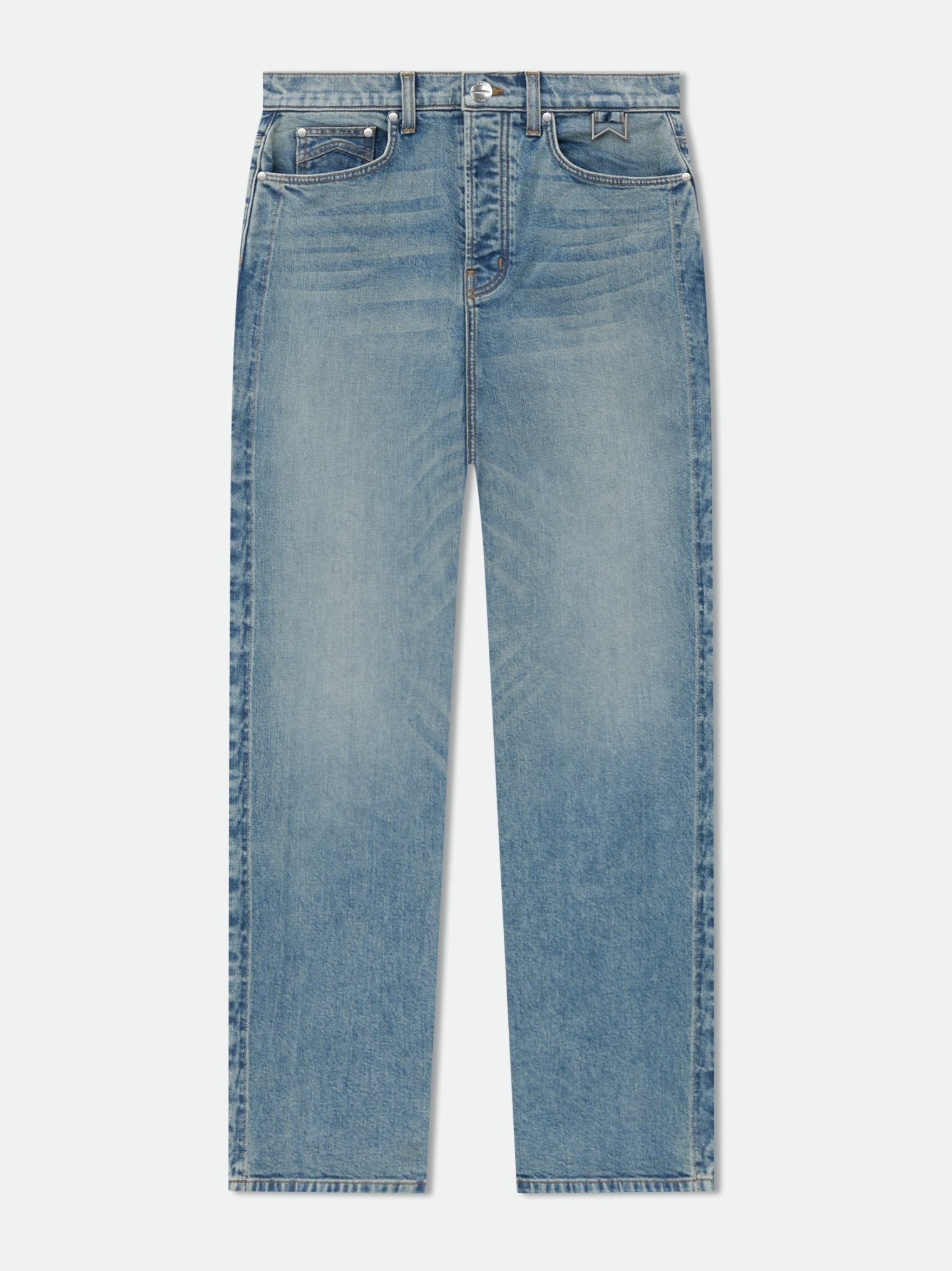 Rhude Straight-Leg Denim Jeans by Rhude