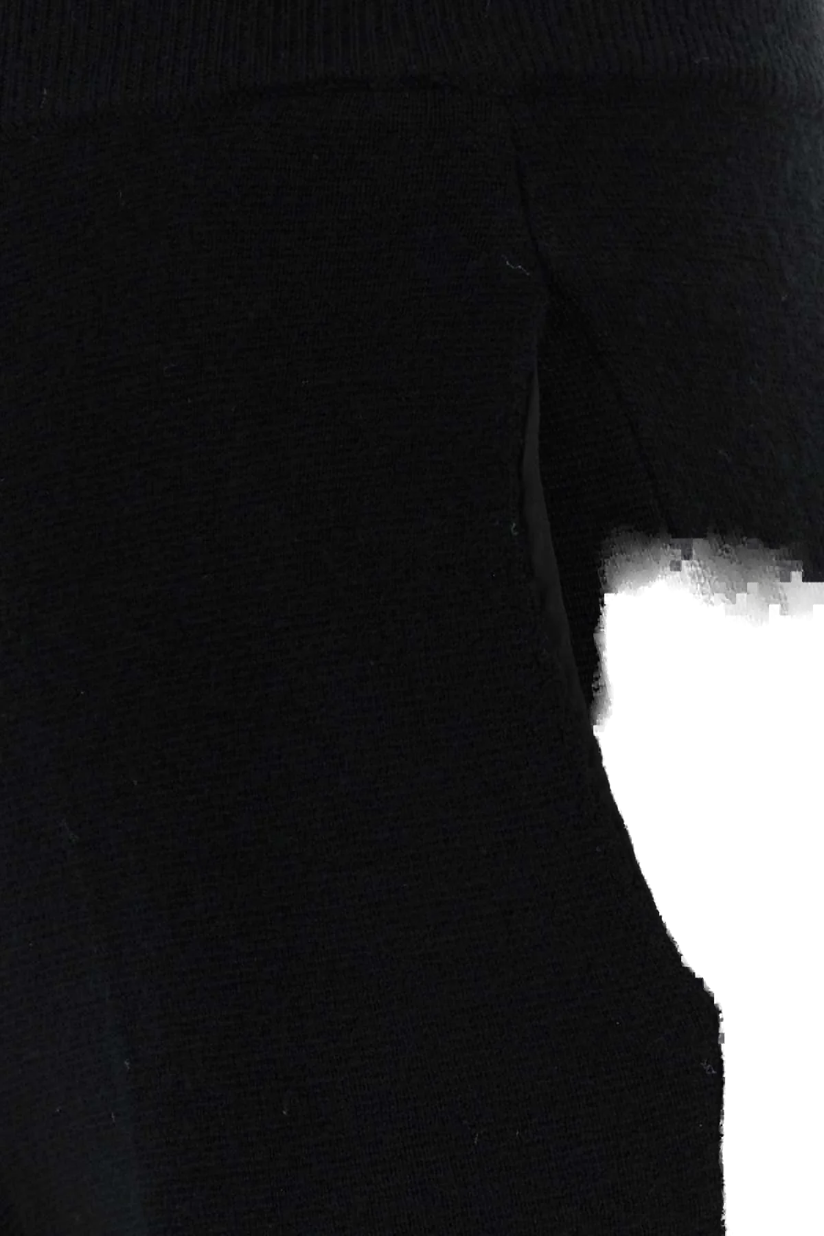 Blumarine Virgin Wool Trousers — Black, view 3
