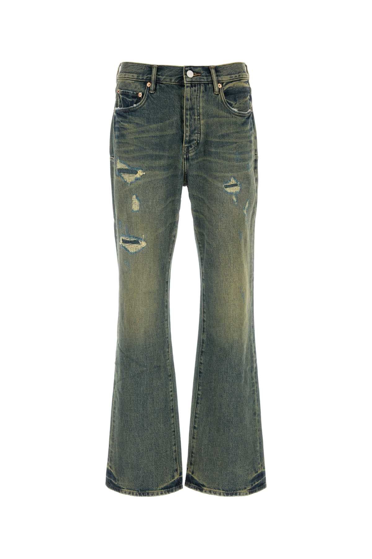 Purple Denim Midindigo Jeans by Purple Denim