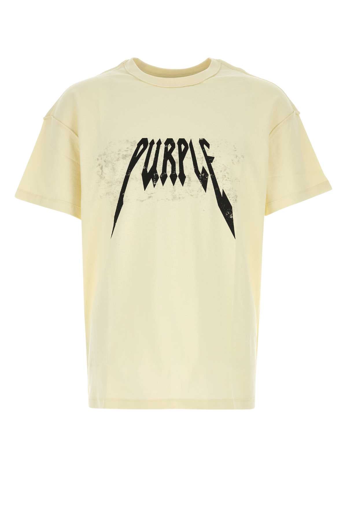Purple Denim Offwhite Sweater — Beige by Purple Denim