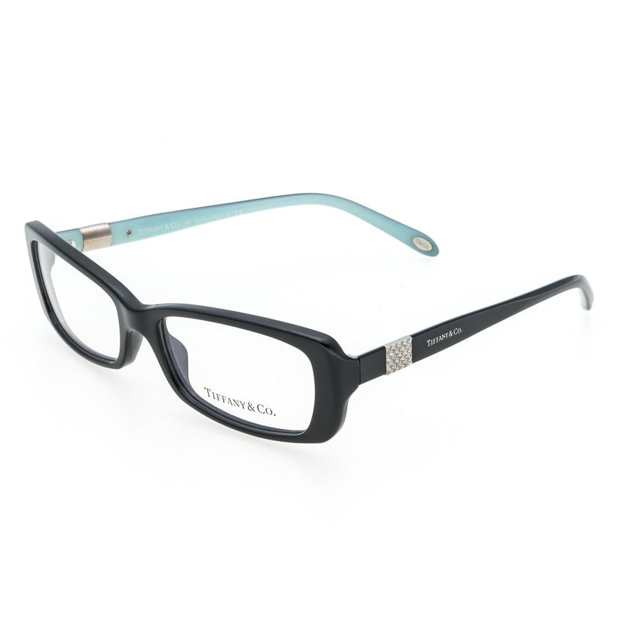 Tiffany & Co. TF2070-B8001 Rectangle Full Rim Eyeglasses — Black by Tiffany & Co.