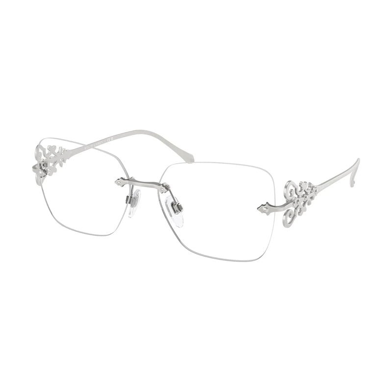Ralph Lauren RL51309316 Butterfly Rimless Eyeglasses — Silver by Ralph Lauren