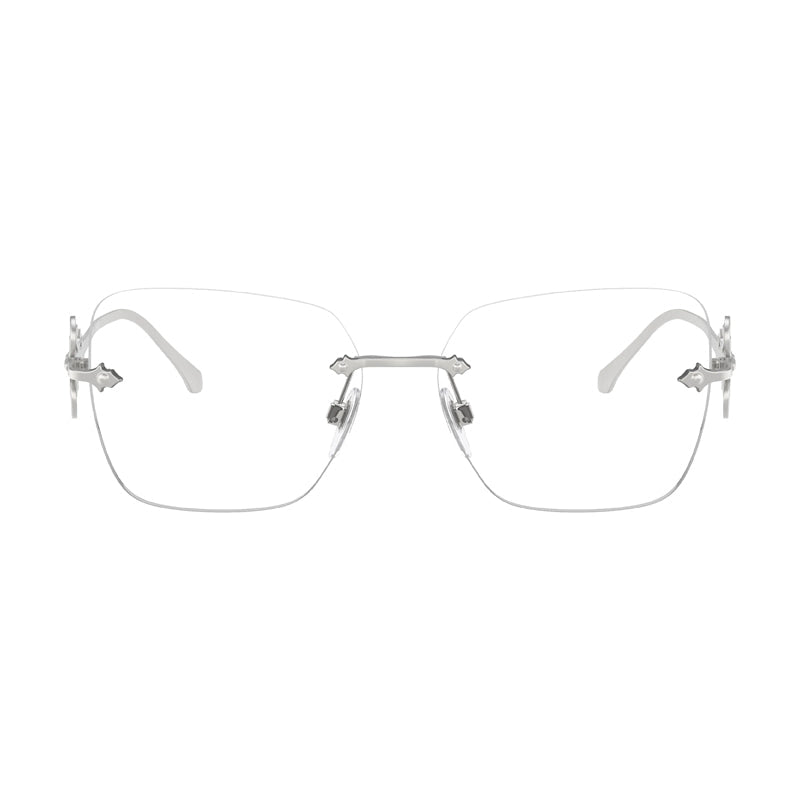 Ralph Lauren RL51309316 Butterfly Rimless Eyeglasses — Silver, view 2