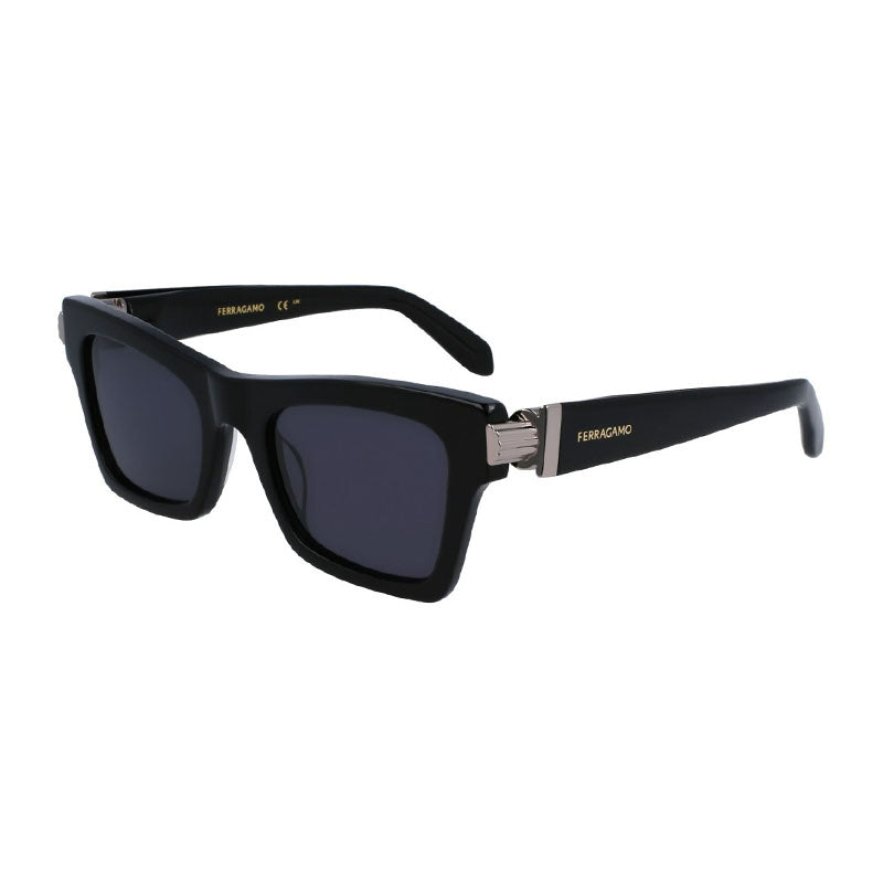Ferragamo SF2013S001 Cat Eye Sunglasses — Black by Ferragamo