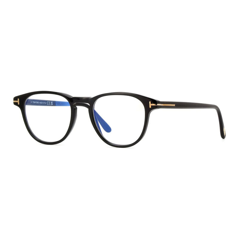 Tom Ford Square Full Rim Eyeglasses — Black by Tom Ford