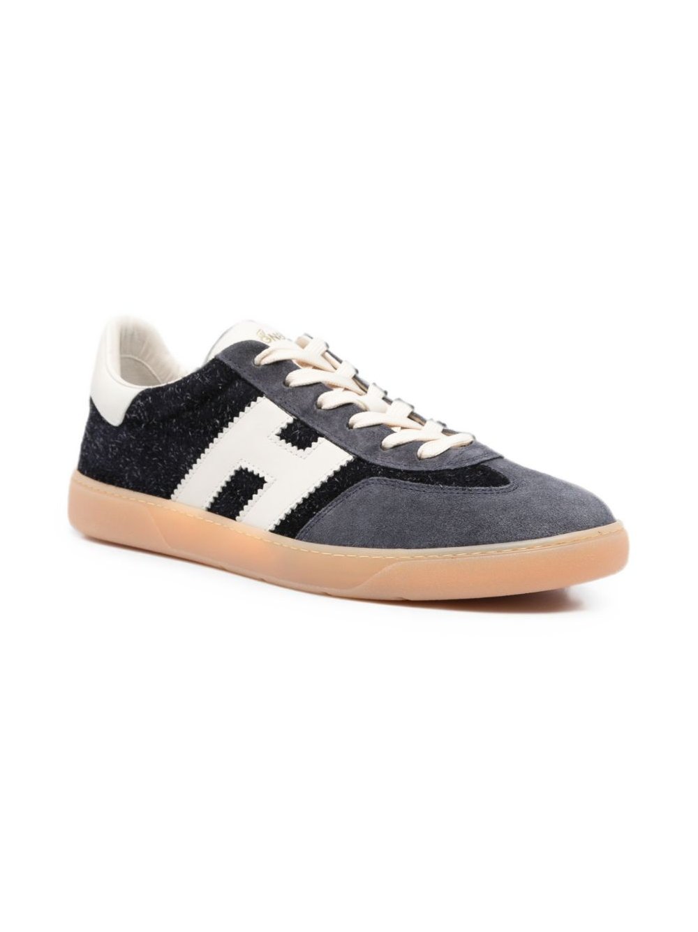 Hogan Colour-Block Sneaker — Black, view 4