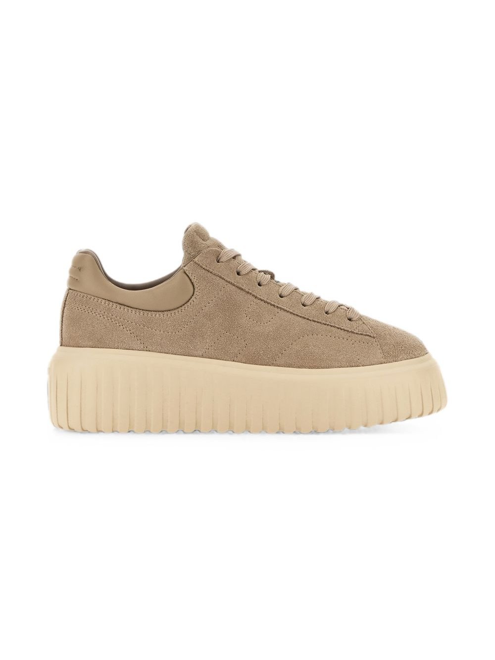 Hogan Suede Sneaker — Beige by Hogan
