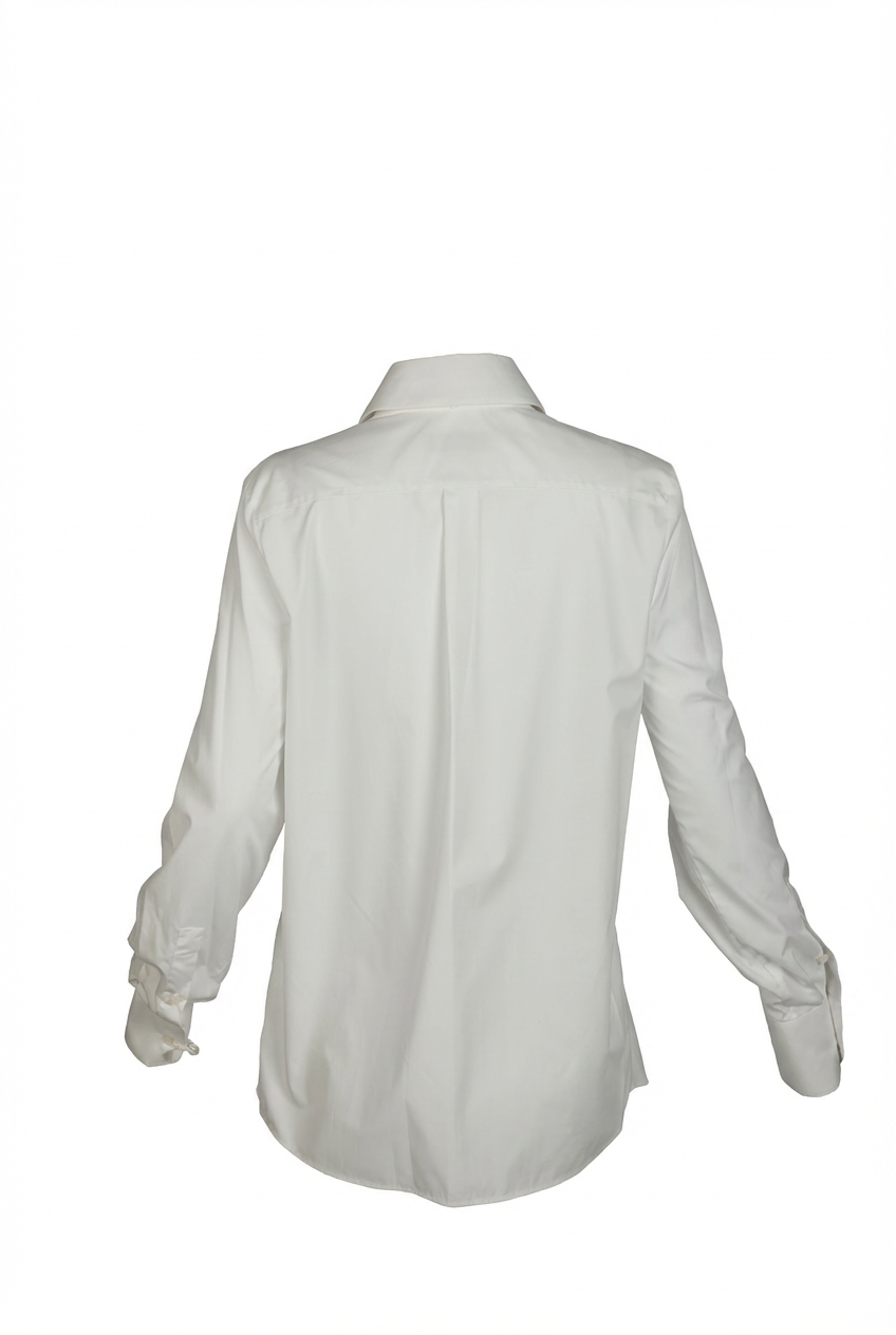 Valentino White Cotton Shirt, view 2