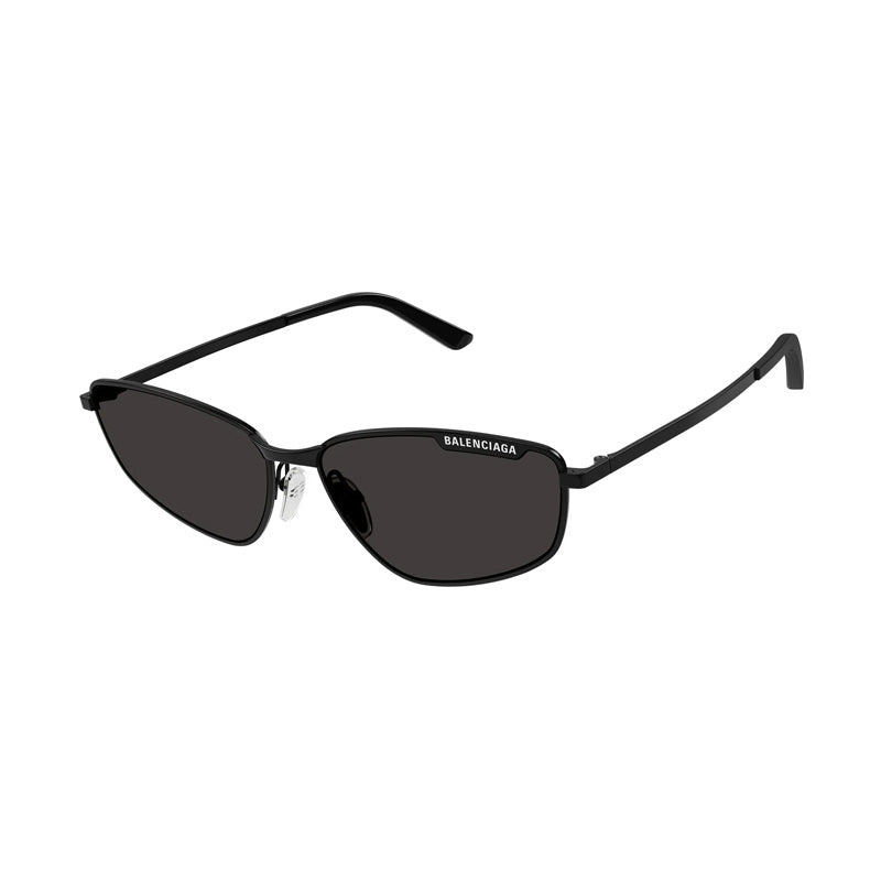 Balenciaga BB0277S001 Rectangle Full Rim Sunglasses — Black by Balenciaga
