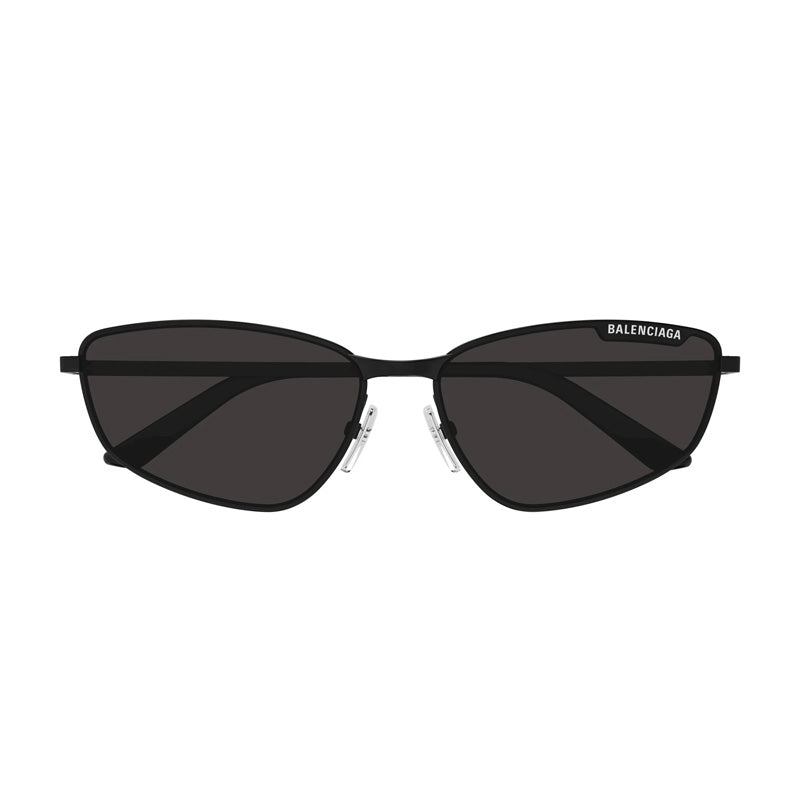 Balenciaga BB0277S001 Rectangle Full Rim Sunglasses — Black, view 2