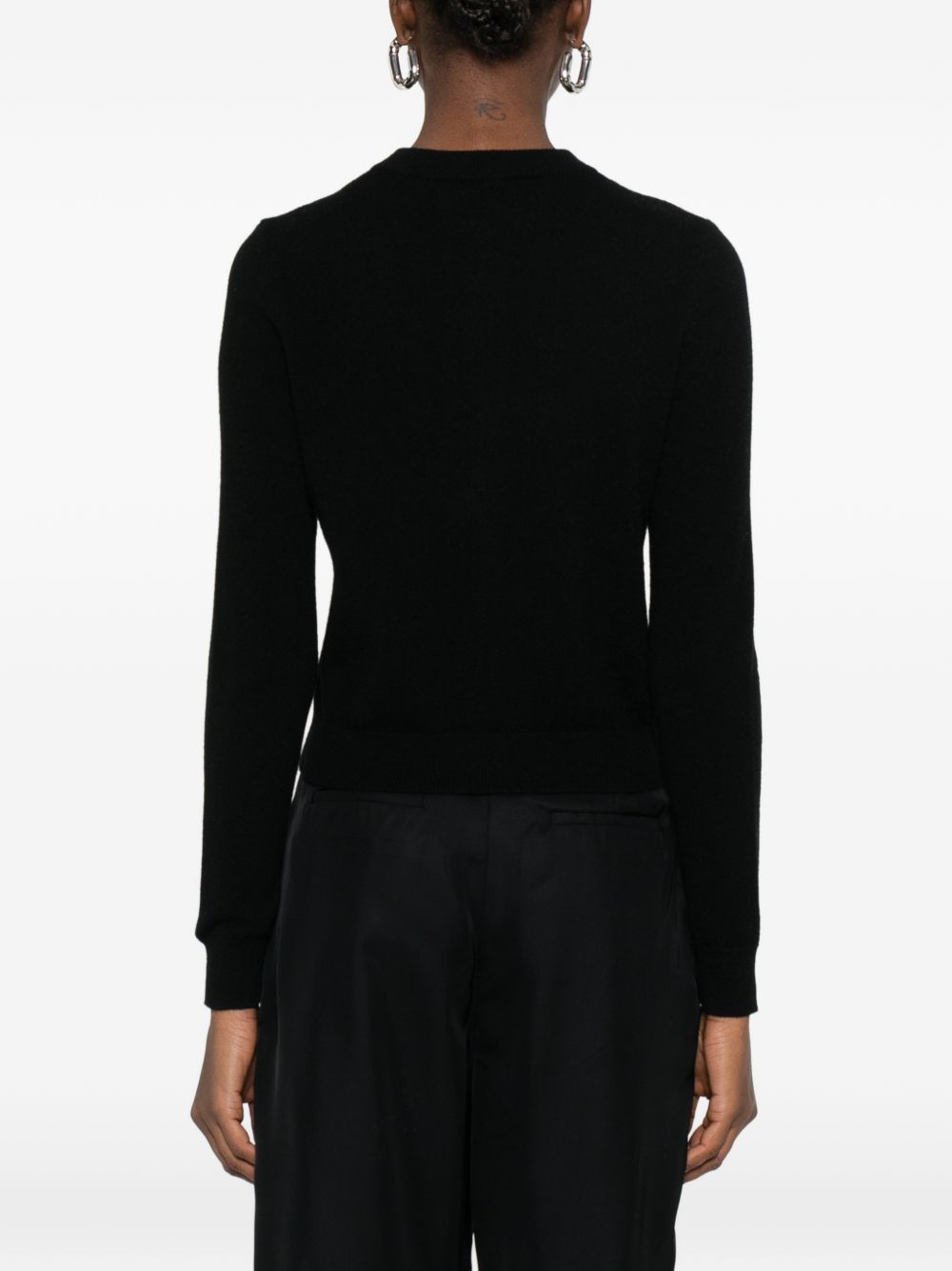 Lisa Yang Cardigan — Black, view 5