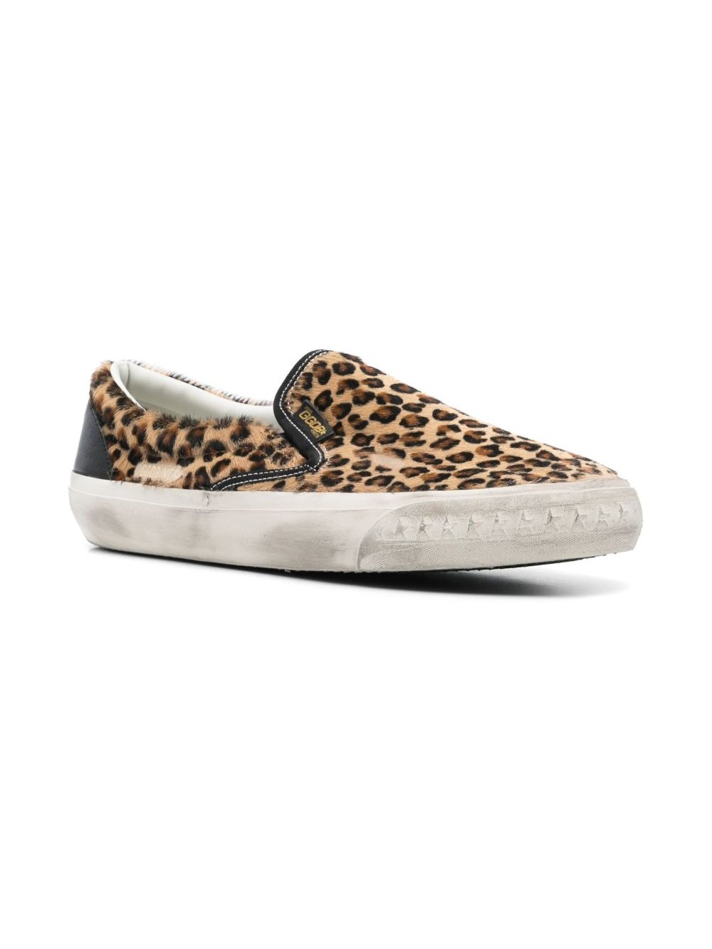 Golden Goose Leopard Print Sneaker — Leopard Print, view 3