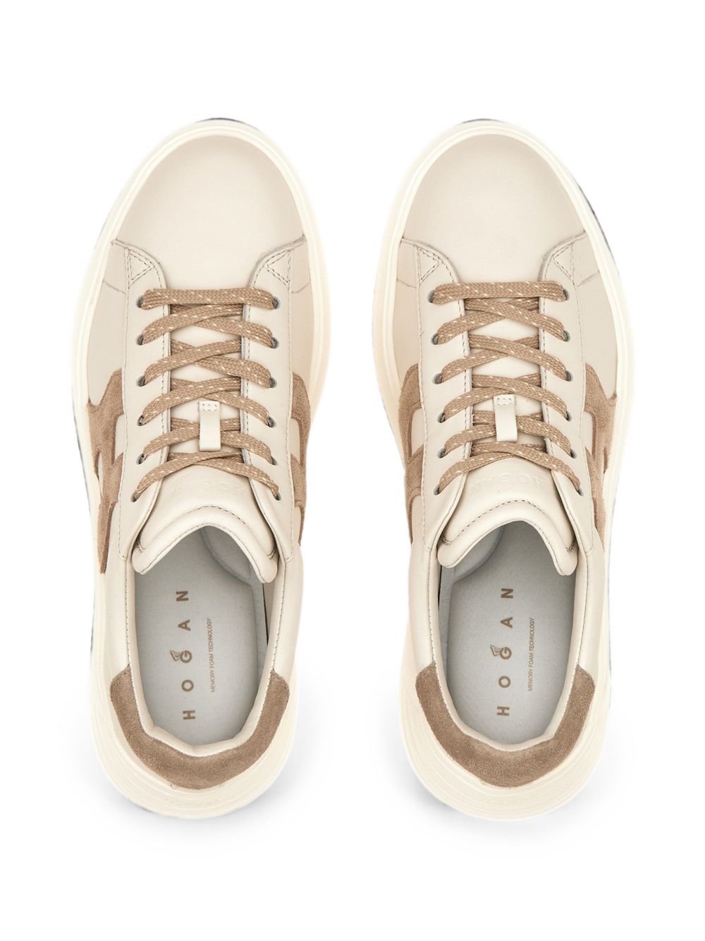 Hogan Rebel H562 Sneaker — Cream, view 2