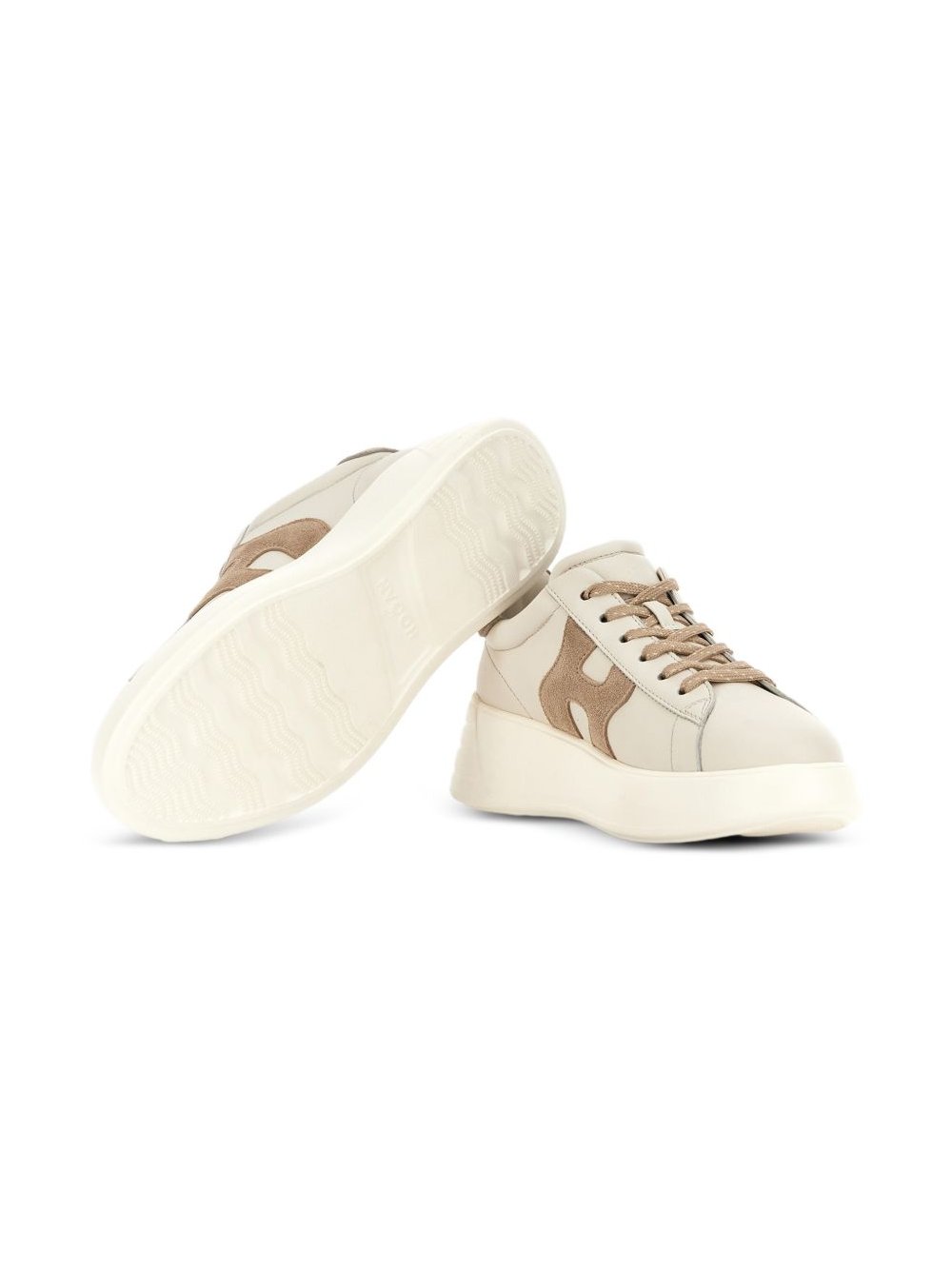 Hogan Rebel H562 Sneaker — Cream, view 6