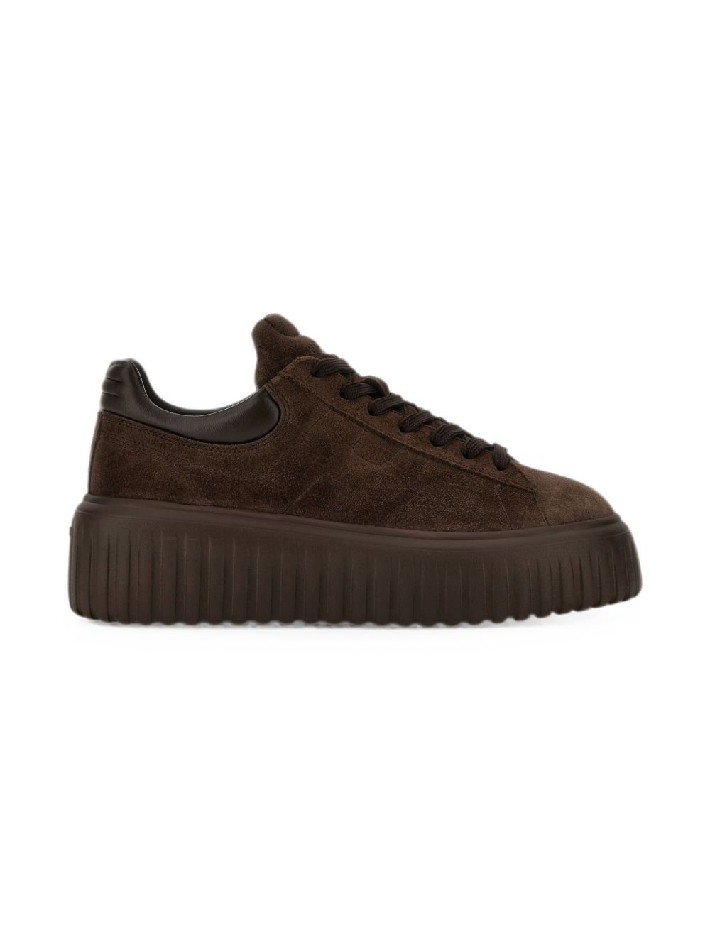 Hogan H-Stripes Sneaker — Brown by Hogan