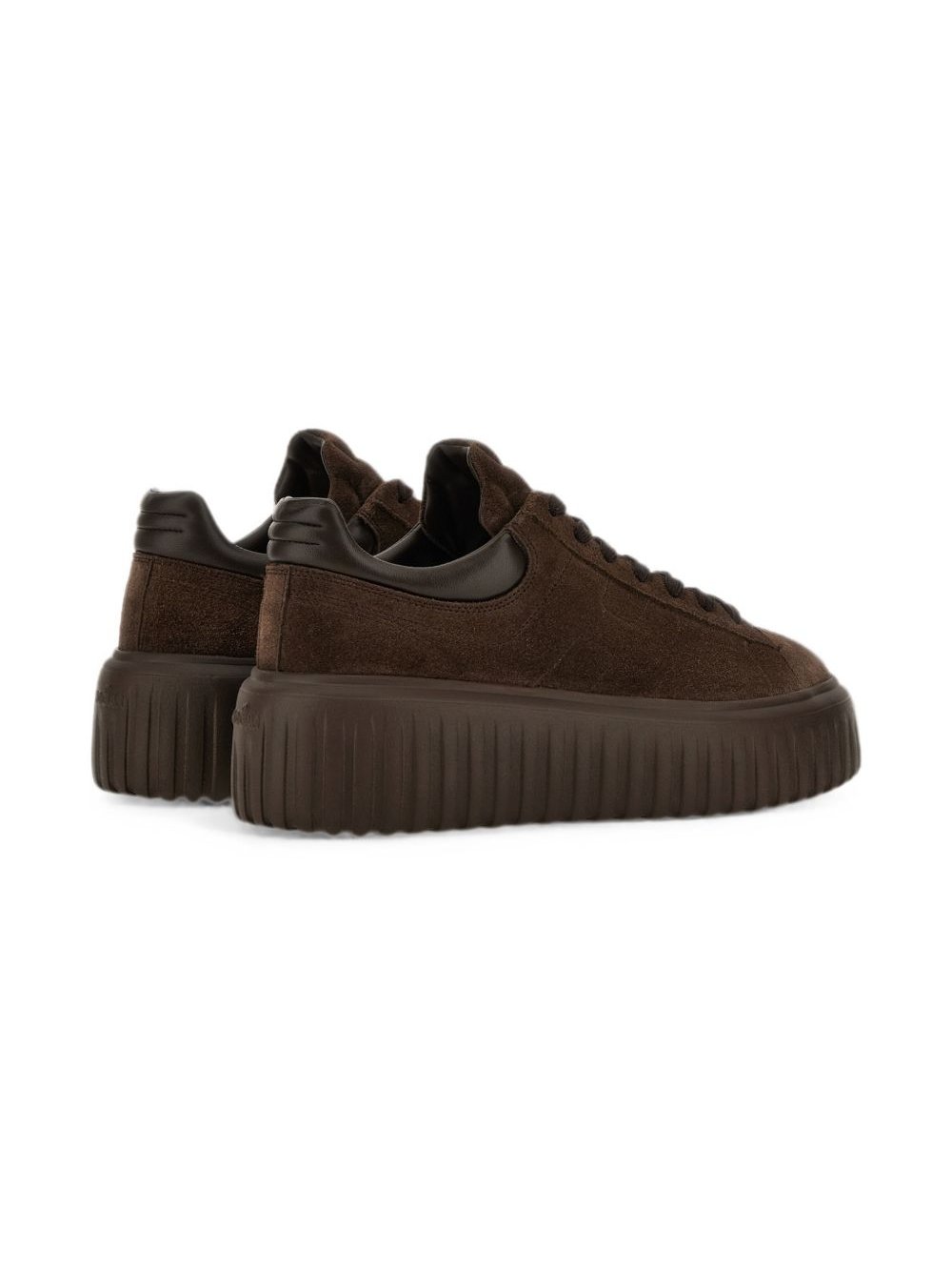 Hogan H-Stripes Sneaker — Brown, view 2