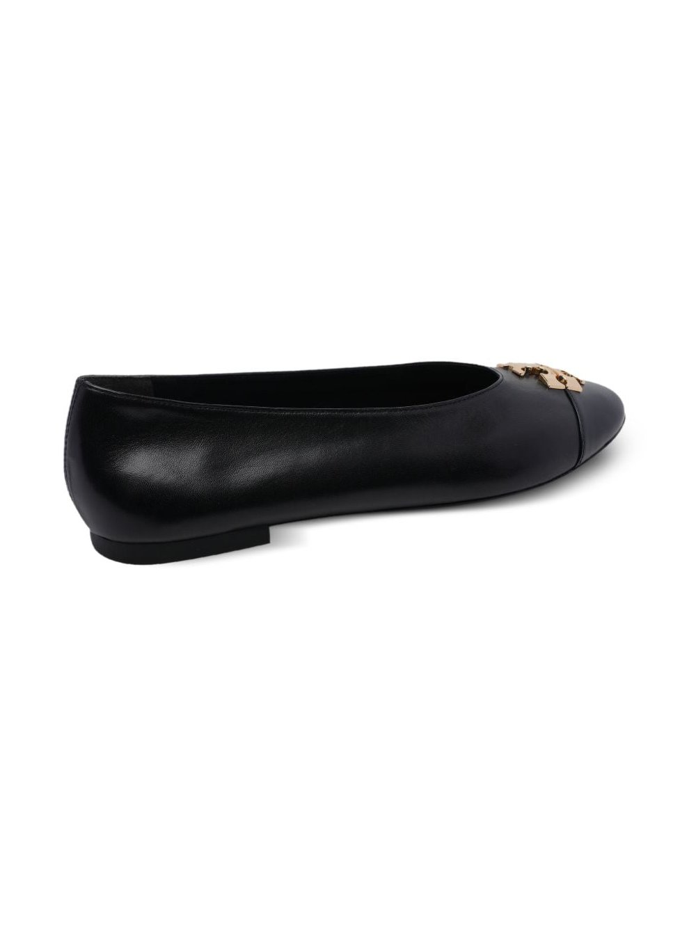 Tory Burch Charlie Flat — Black, view 2