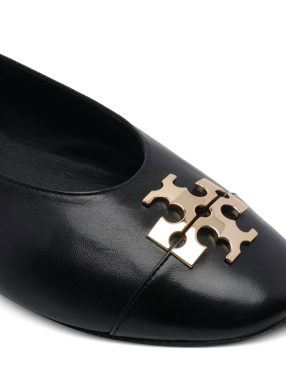 Tory Burch Charlie Flat — Black, view 4