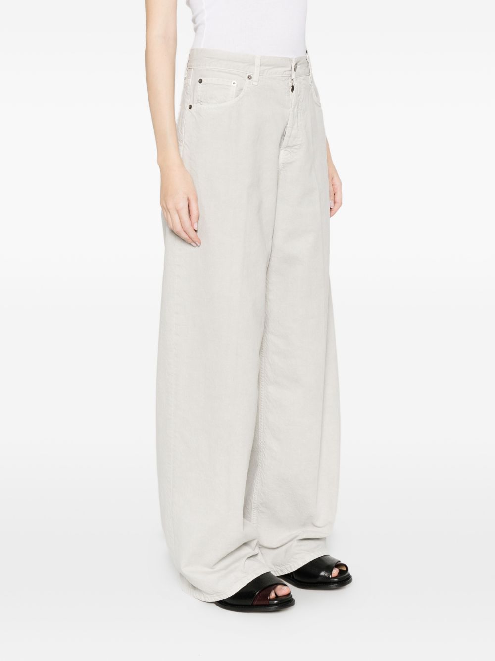 Haikure Bethany Jeans — White, view 5