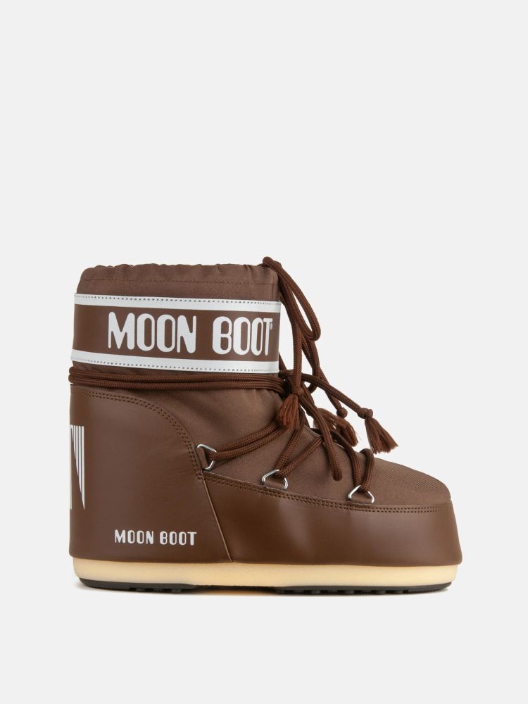 Moon Boot Logo-Cuff Boot — Brown by Moon Boot