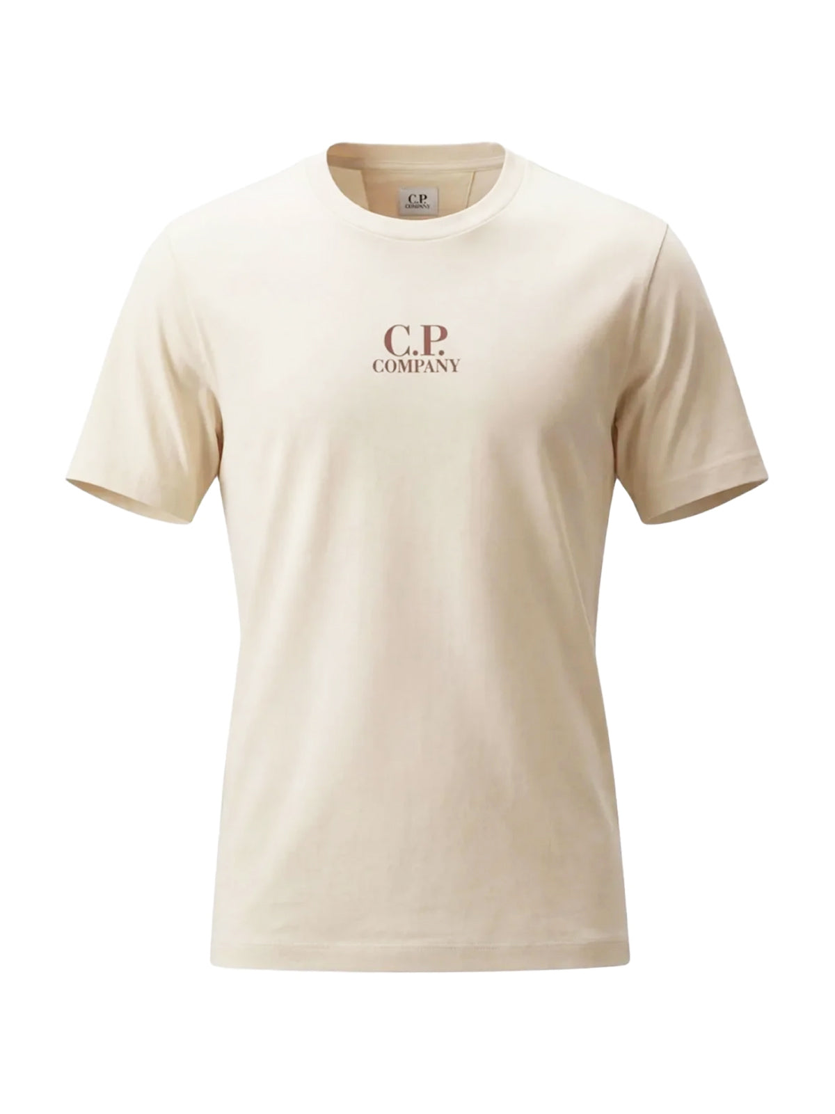 C.P. Company Logo T-Shirt — Beige, view 5