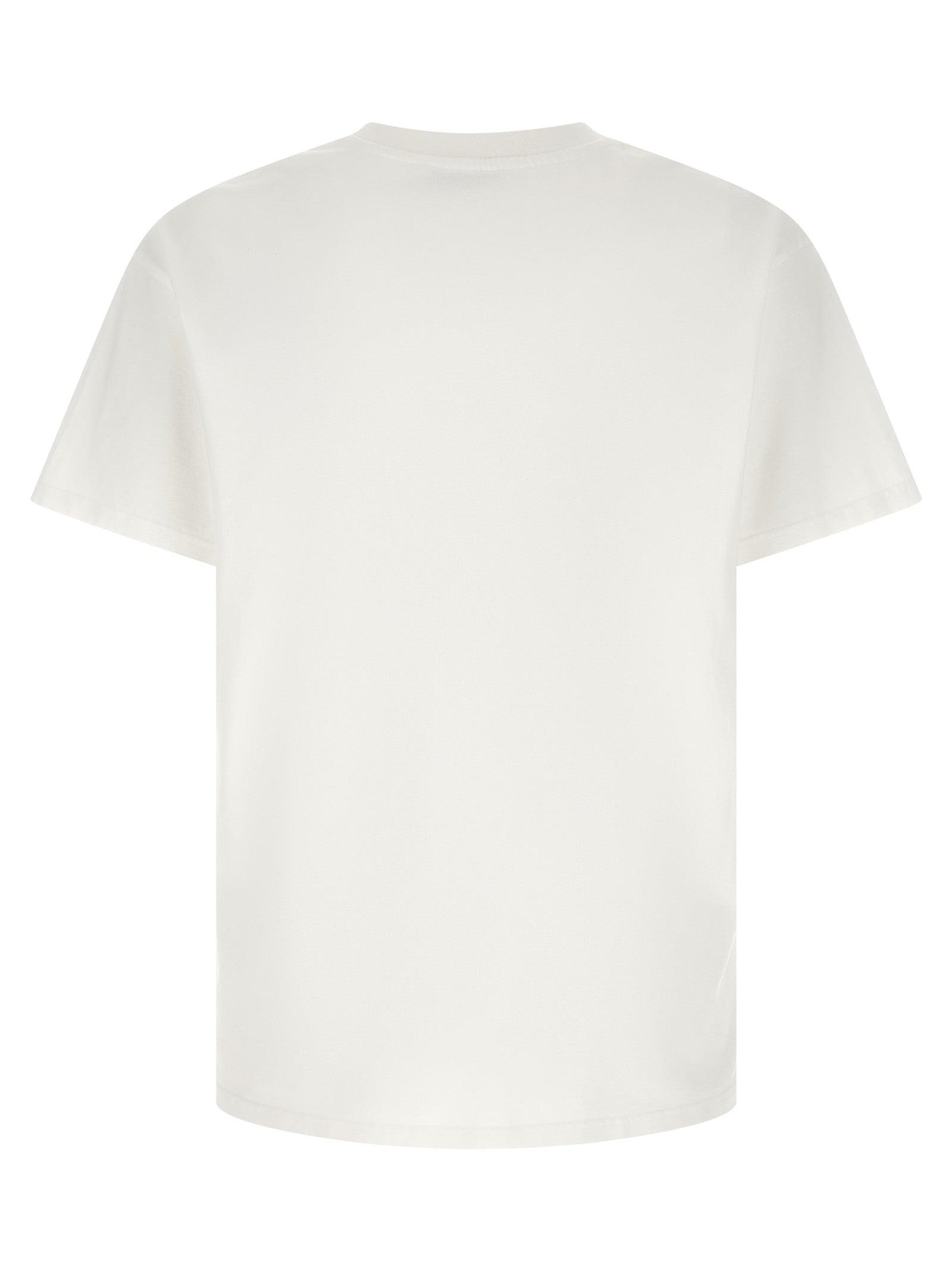 Givenchy Logo-Embroidered Cotton T-Shirt — White, view 2