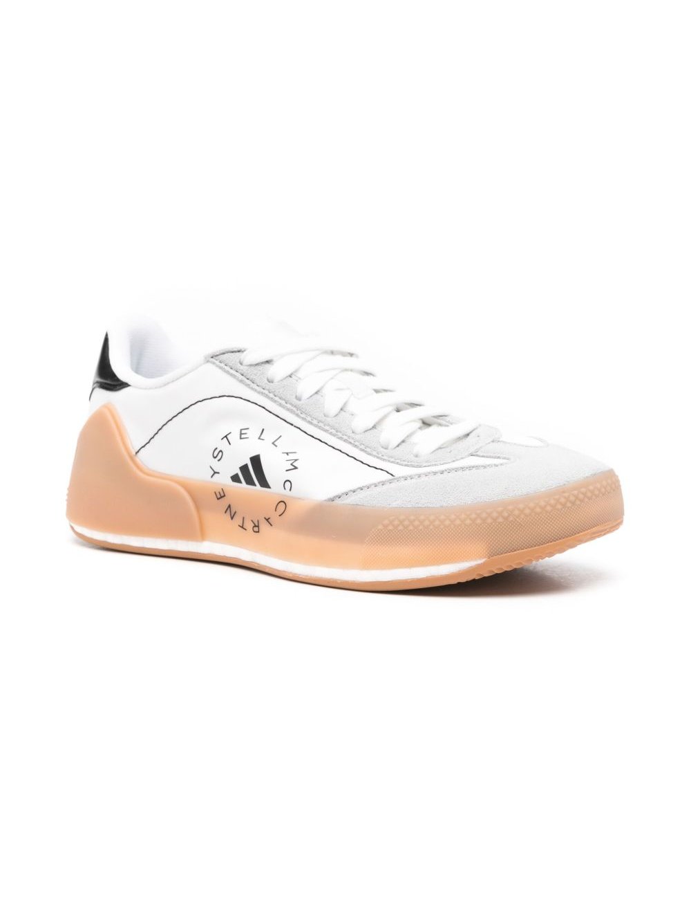 Adidas By Stella McCartney Court Boost Sneakers — White, view 3