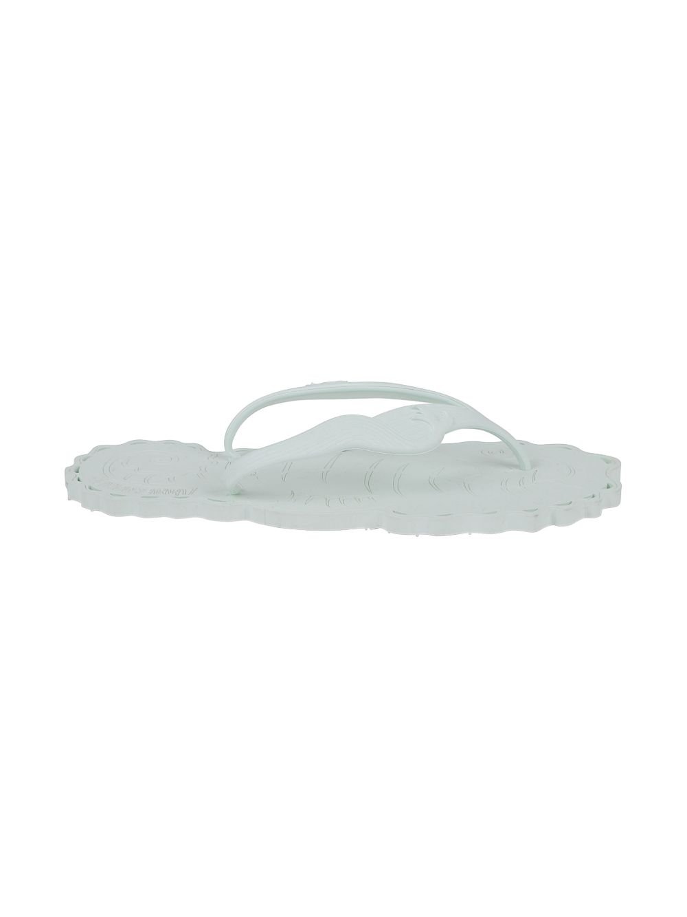Zimmermann Embossed Thong Sandals — Seafoam by Zimmermann