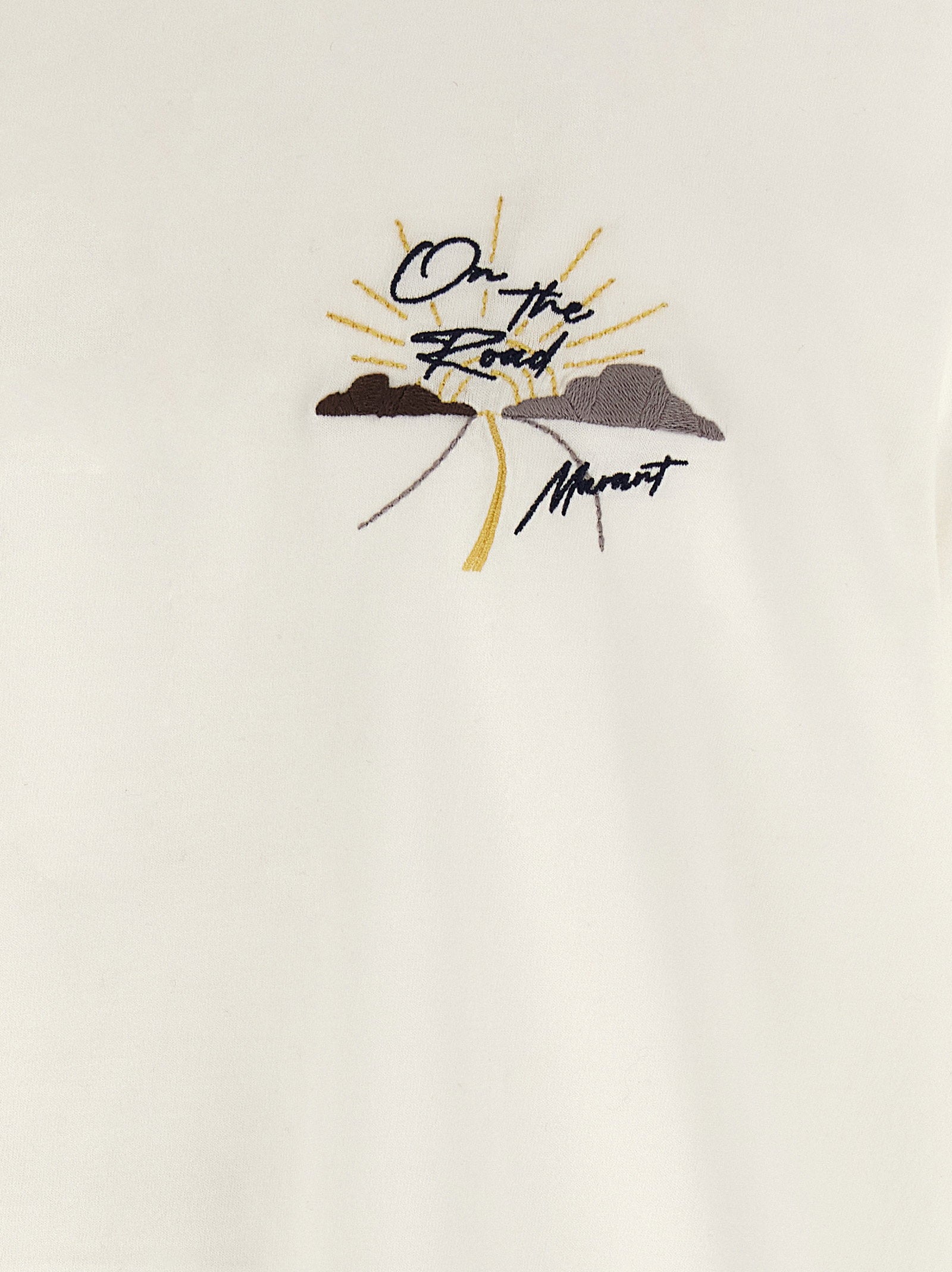 Marant Honore T-Shirt — Cream, view 4