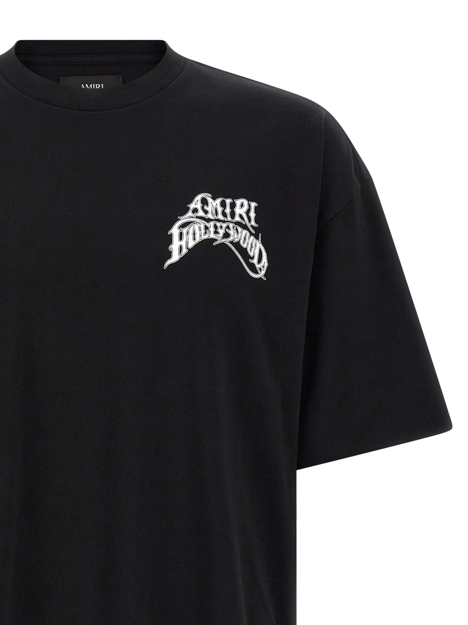 Amiri Hollywood LJ T-Shirt — Black, view 3