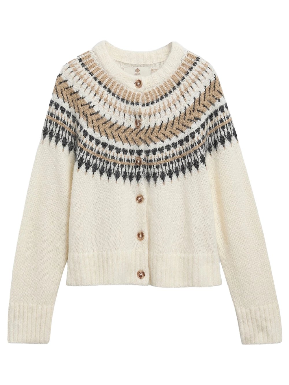 Barbour Pauline Cardigan — Beige by Barbour