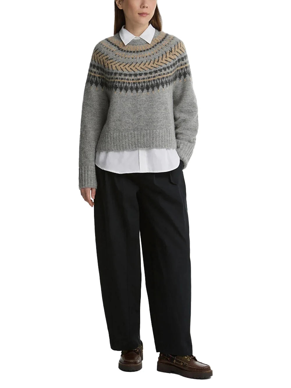 Barbour Annette Sweater — Gray, view 2