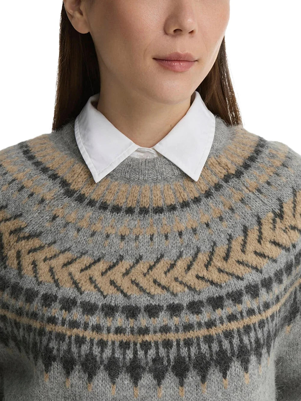 Barbour Annette Sweater — Gray, view 4