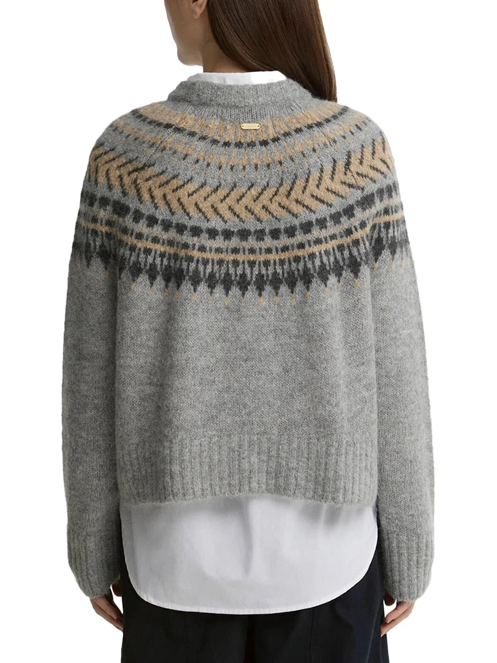 Barbour Annette Sweater — Gray, view 5