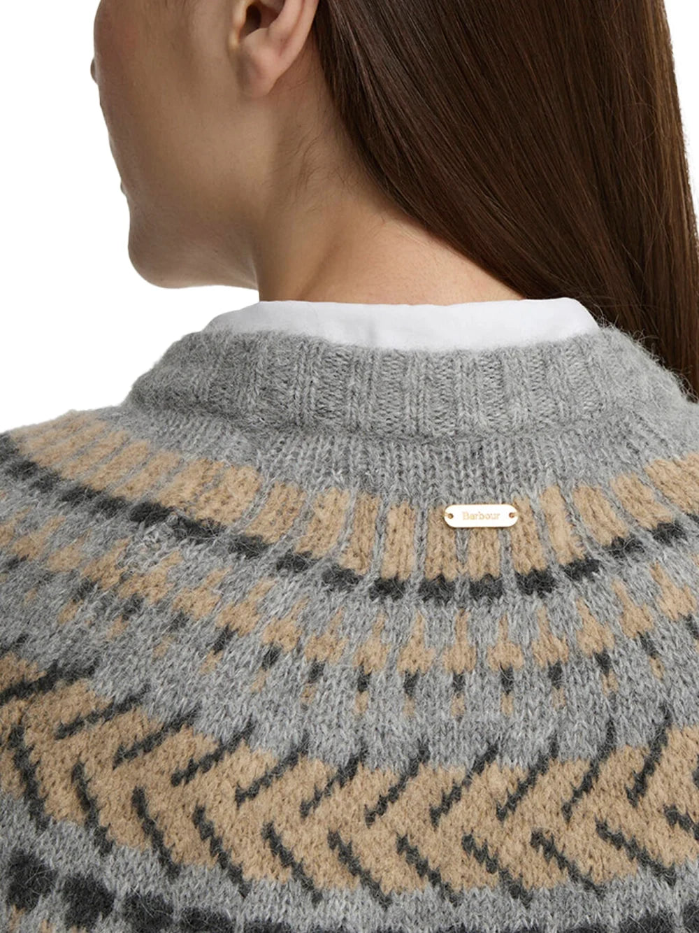 Barbour Annette Sweater — Gray, view 6
