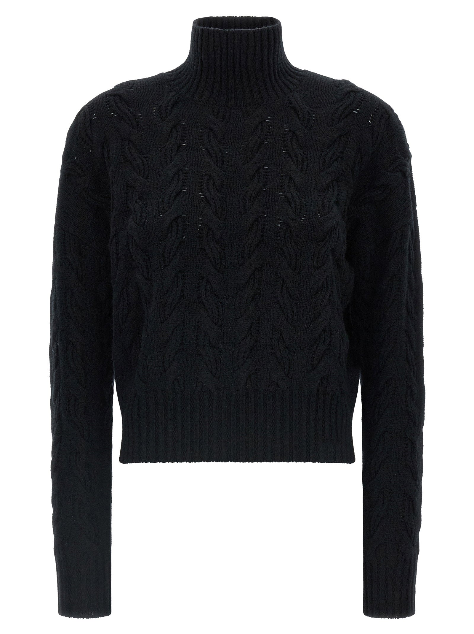 Max Mara Studio Cosmo Sweater — Black by Max Mara Studio
