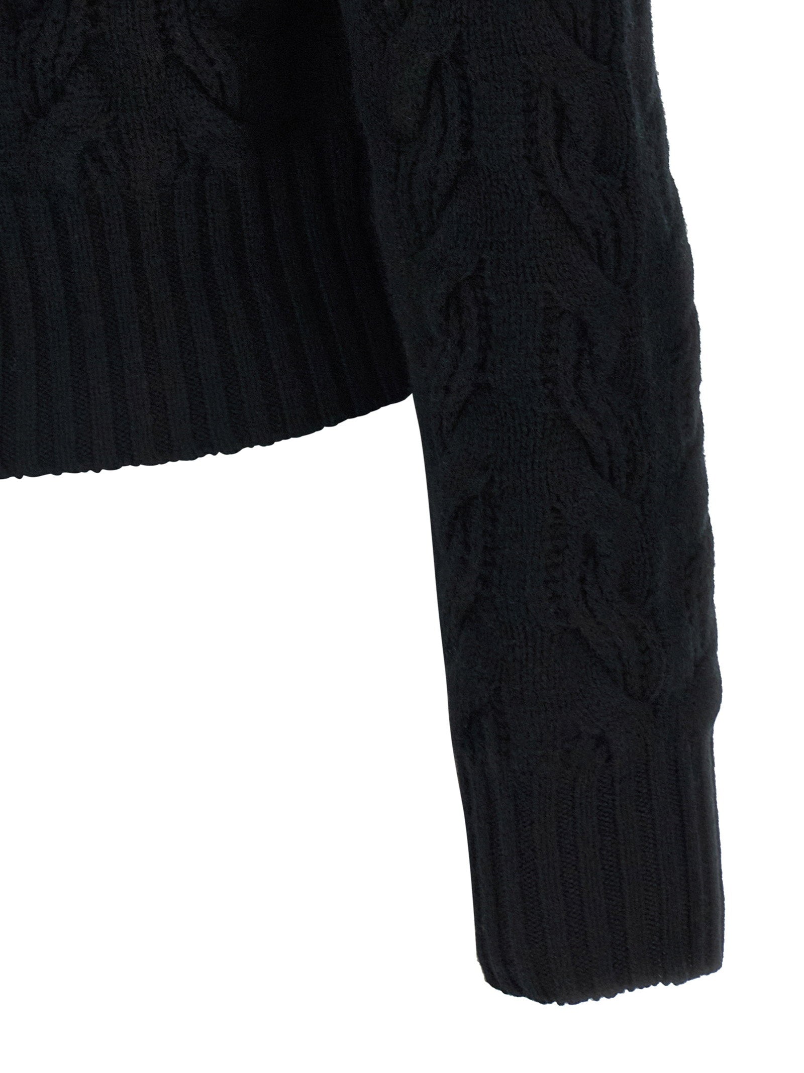 Max Mara Studio Cosmo Sweater — Black, view 4