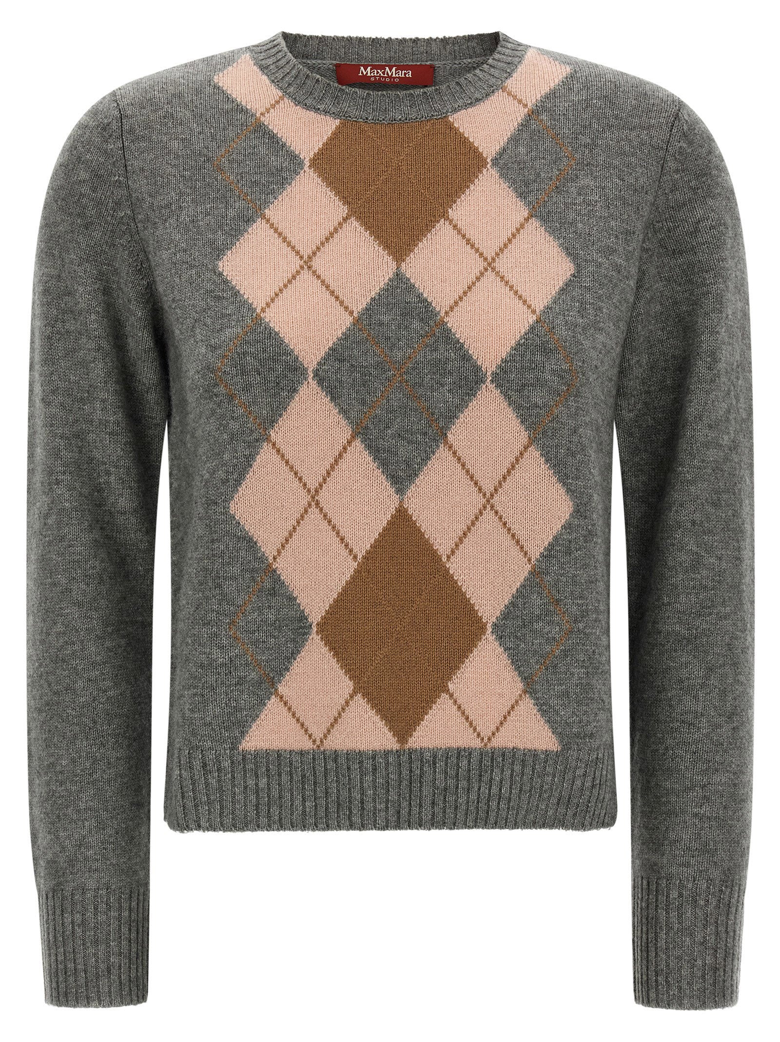 Max Mara Studio Faraone Sweater — Grey - M by Max Mara Studio