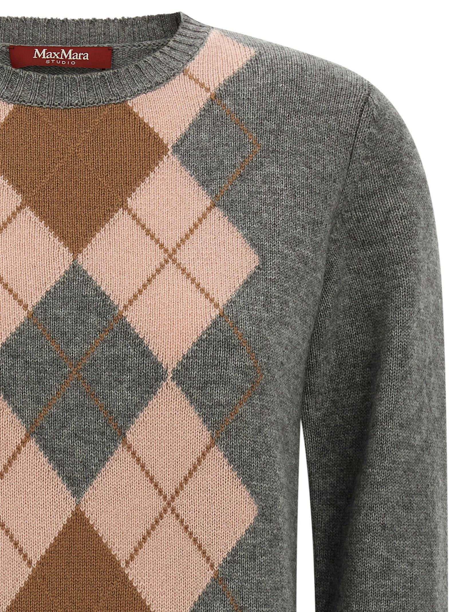 Max Mara Studio Faraone Sweater — Grey - M, view 3