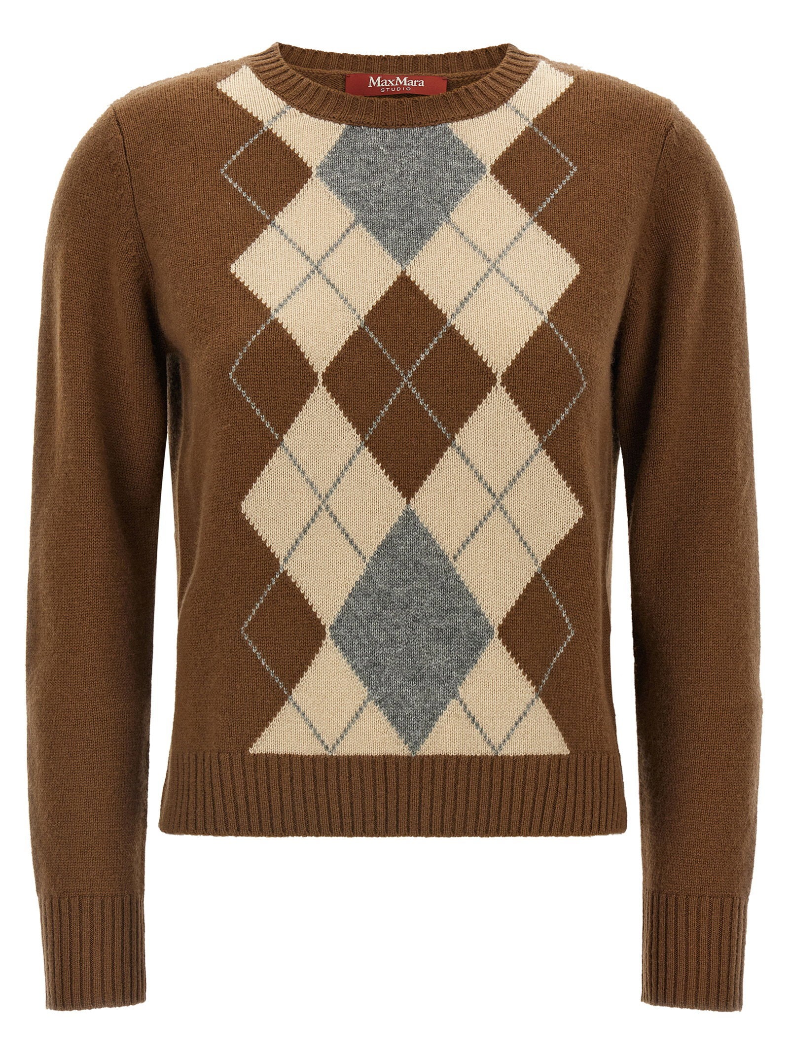 Max Mara Studio Faraone Sweater — Camel by Max Mara Studio