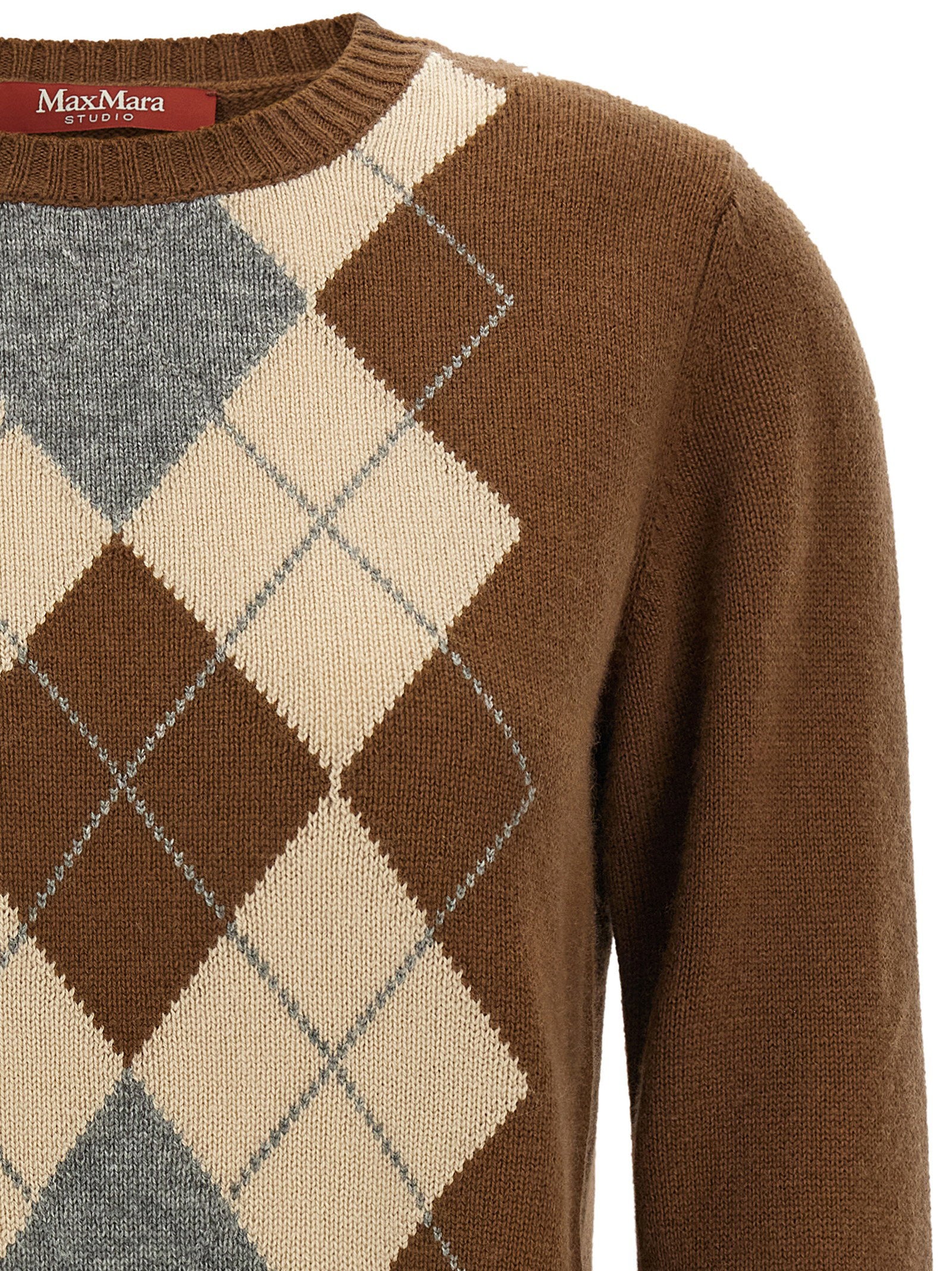 Max Mara Studio Faraone Sweater — Camel, view 3